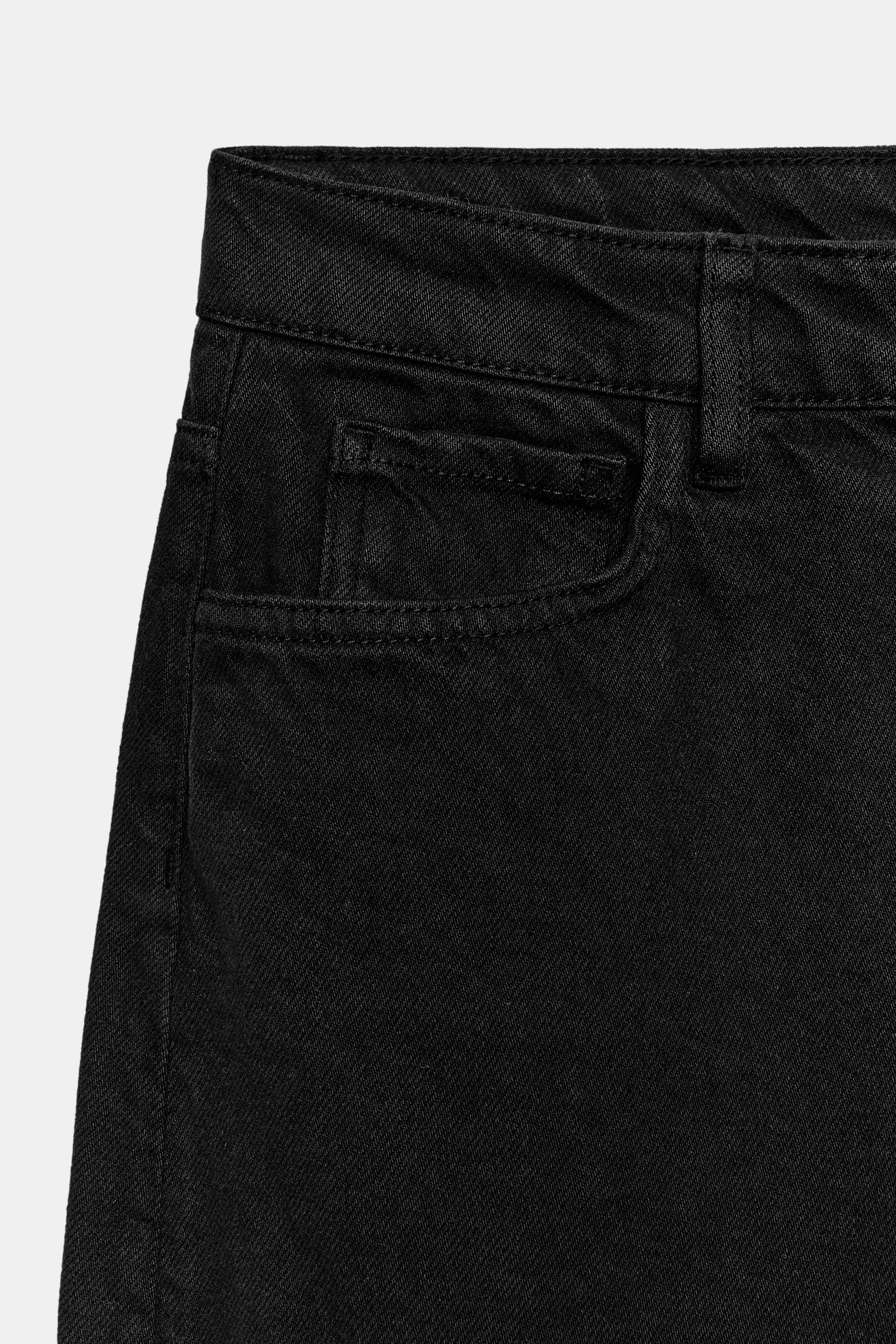 ZW COLLECTION TAPERED MID-RISE JEANS